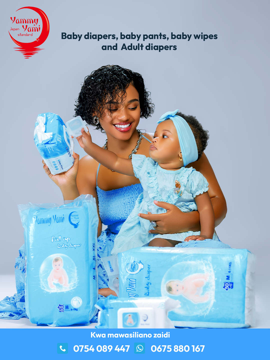 Paula and Amara with Yammy Yami Products